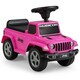 image 3 of COSTWAY Kids Ride on Push Car Licensed Jeep Push Along Car