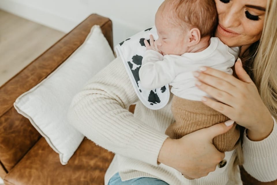 image 1 of Copper Pearl Premium Burp Cloths Jo 3Pk