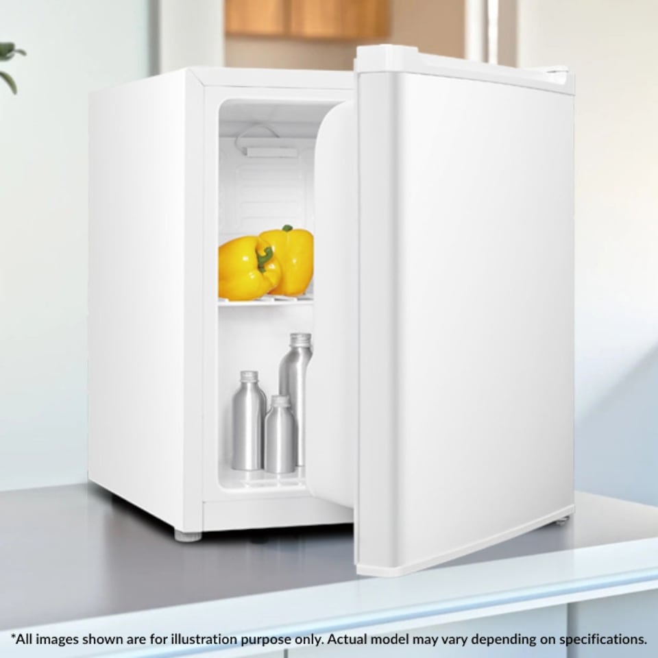 image 1 of HYE Mini Fridge 40 Litre Table Top Fridge - White RF01MBF40W01 White