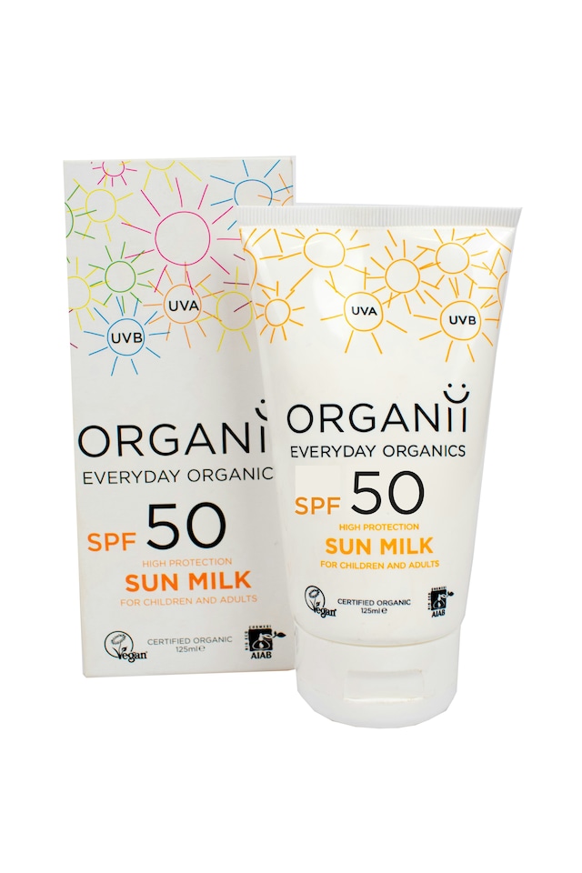 ORGANii - Sun Milk SPF50 125ml