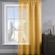 image 2 of Velosso Alessandria Sparkle Slot Top Voile Panel - 137cm x 137cm Cream | Cream