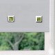 image 7 of 130cm Light Grey Square Eyelet Edge Roller Blind