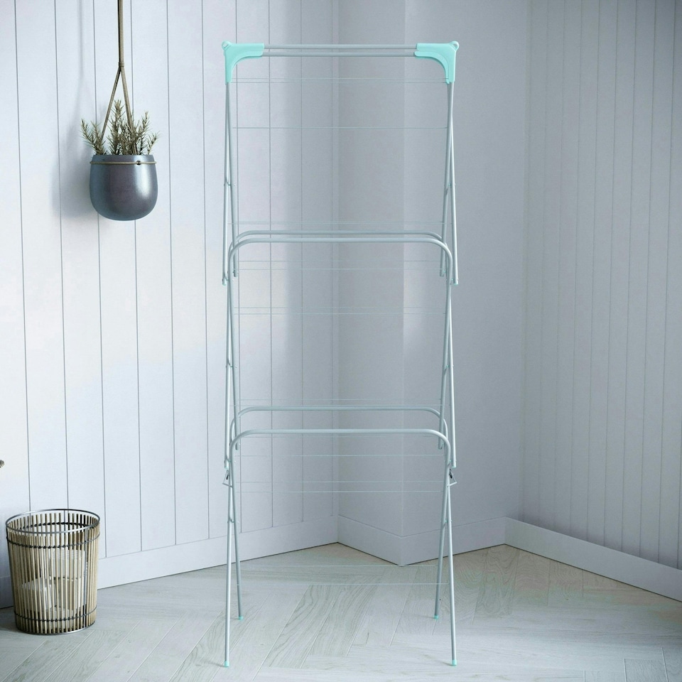 image 1 of Home Vida 3 Tier Clothes Airer Freestanding Drying Rack