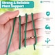 image 2 of 2.5mm Green Garden Soft Tie, Soft Twist Ties - 10 Metres