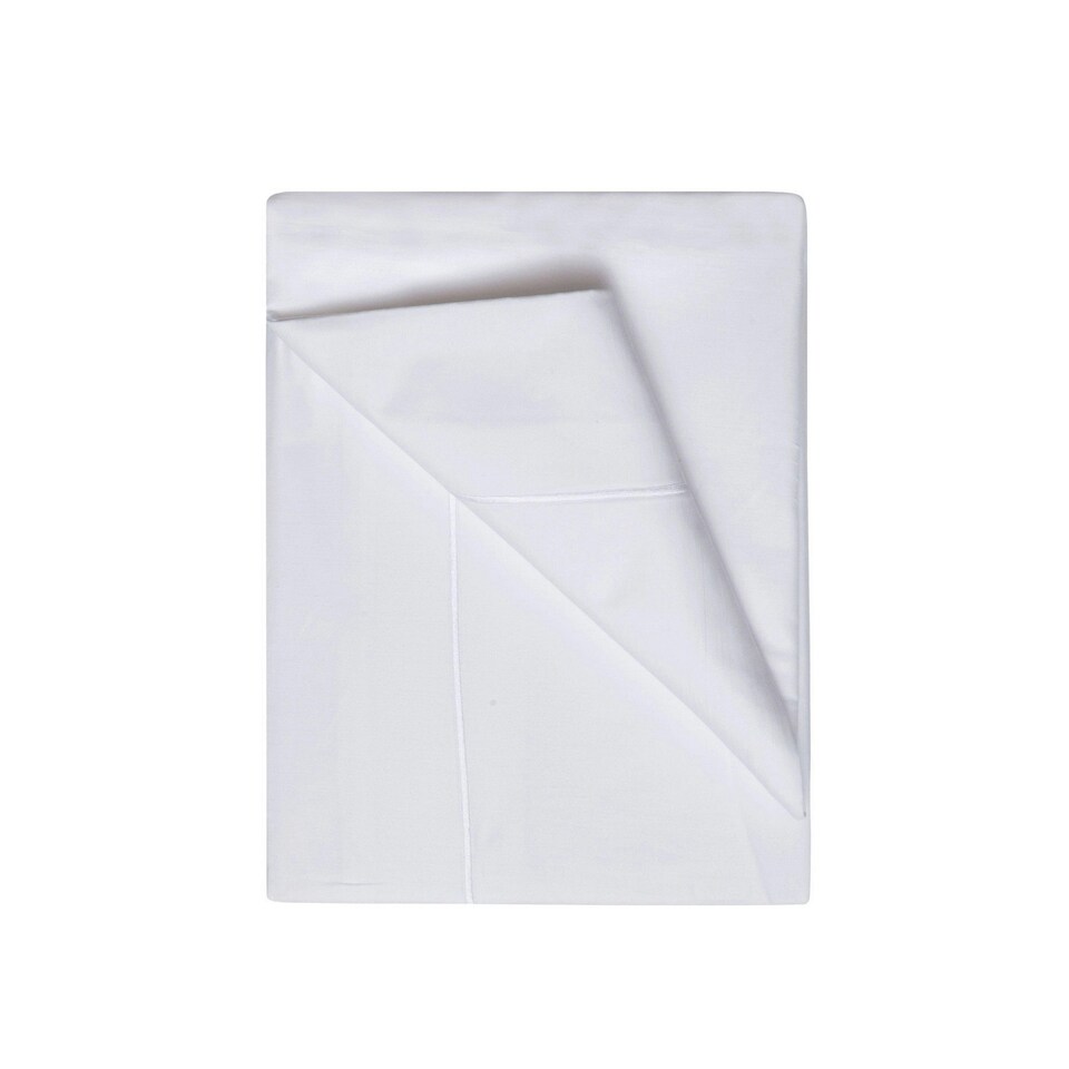 Belledorm Ultimate 1200 Thread Count Flat Sheet - White - Double