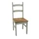 image 3 of Corona Grey, Solid Pine Chairs (Pair) Grey