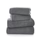 image 2 of Egyptian Cotton Spa Quality Absorbent Bathroom Towels - Soft & Premium Comfort - Hand, Bath, Sheet Grey | Charcoal | Hand towel
