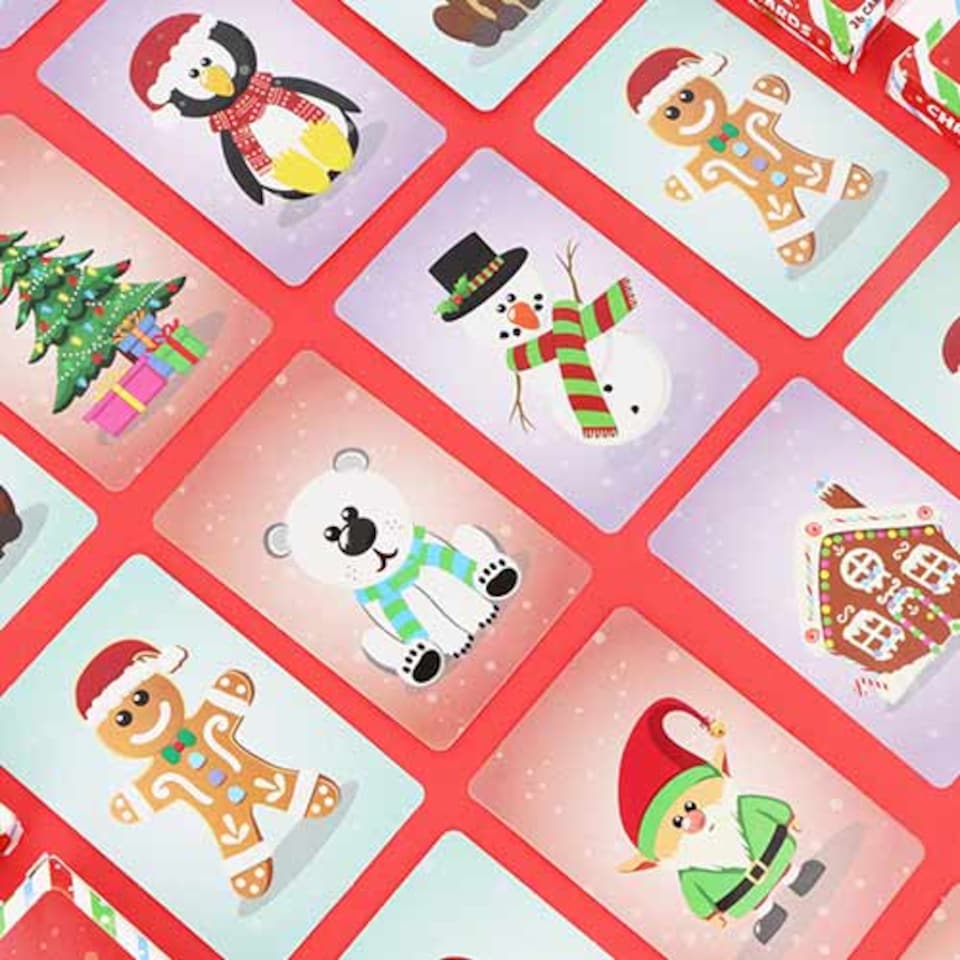 image 1 of Christmas Snap Card Game