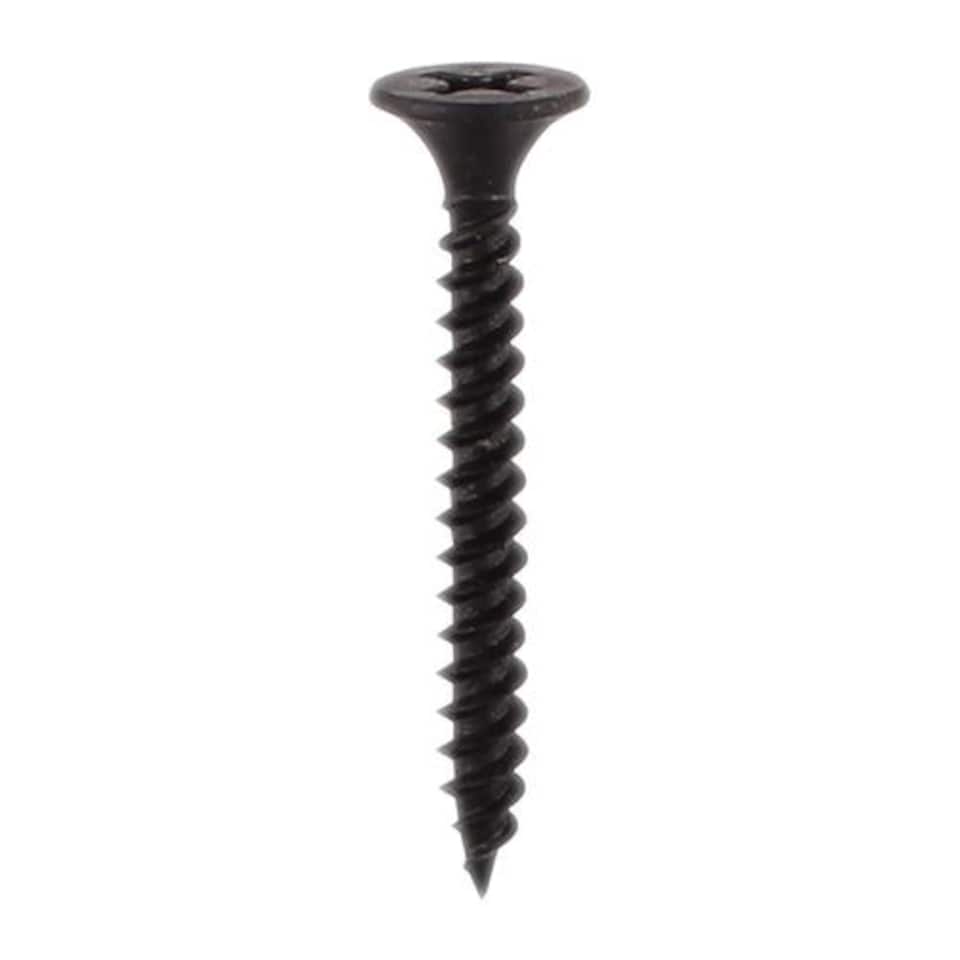 image 1 of Timco - Drywall Metal Stud Plasterboard Screws - PH - Bugle - Fine Thread - Grey (Size 3.5 x 38 - 1000 Pieces)