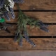 image 4 of Small Lavender Spray Artificial Flower - Plastic - L25 x W25 x H34 cm - Purple