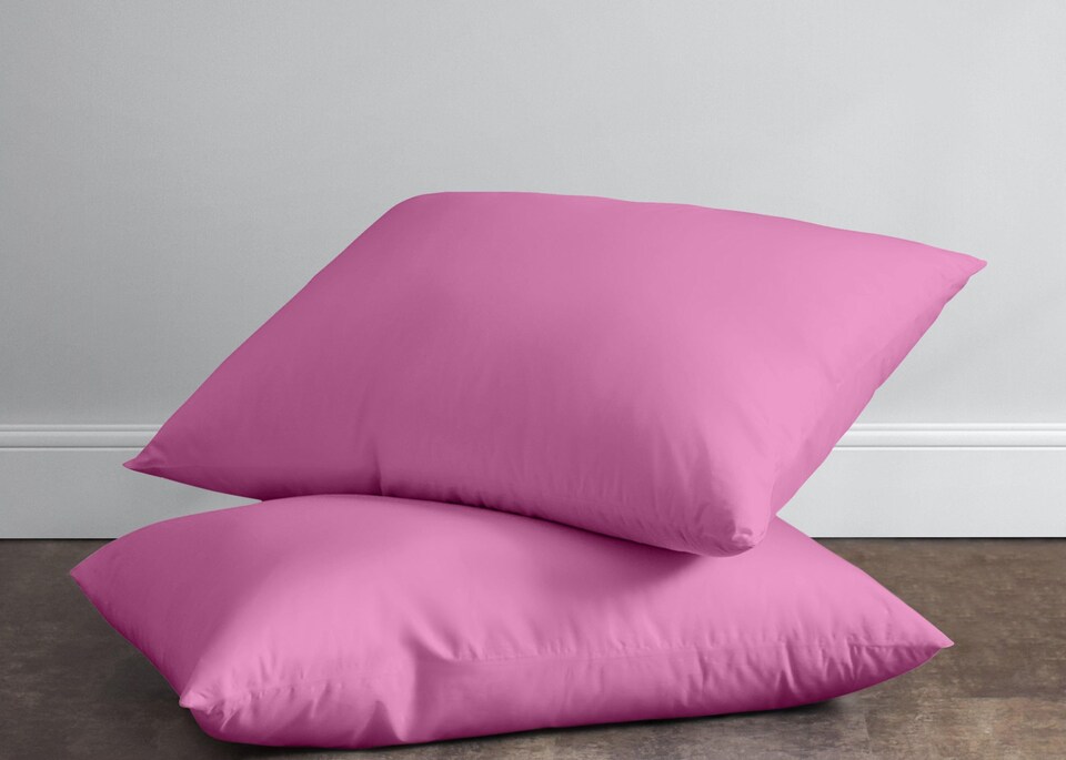 image 1 of Velosso Plain Dyed Pillowcase Pair
