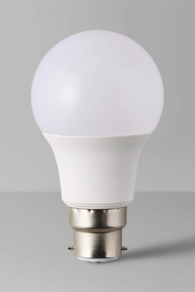 image 1 of ValueLights B22 Pack of 4 6W Standard Warm White LED Bulbs | White