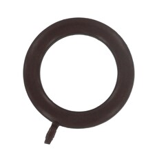 Securpak Curtain Rings (Pack of 4) | Brown | Brown | 1