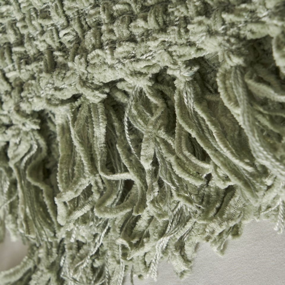 image 1 of BHS Cross Weave Throw, Sage Green