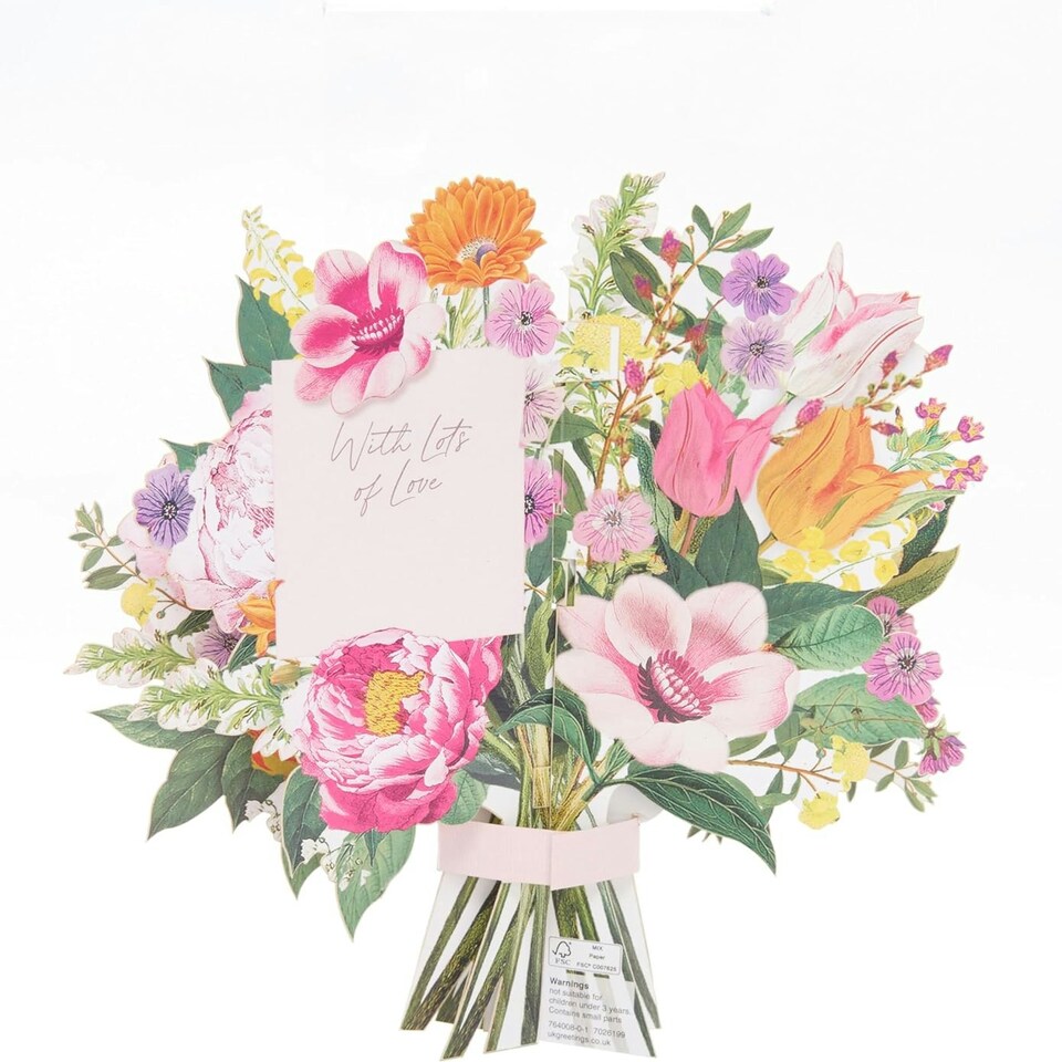 image 1 of Beautiful Bouquet Design Mother's Day Card