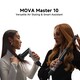 image 2 of MOVA Master 10 Hair Styler with Attachments - Pink