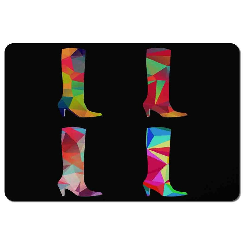 Geometric Boots (Placemat)