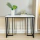 image 5 of Faux Marble Console Table Grey