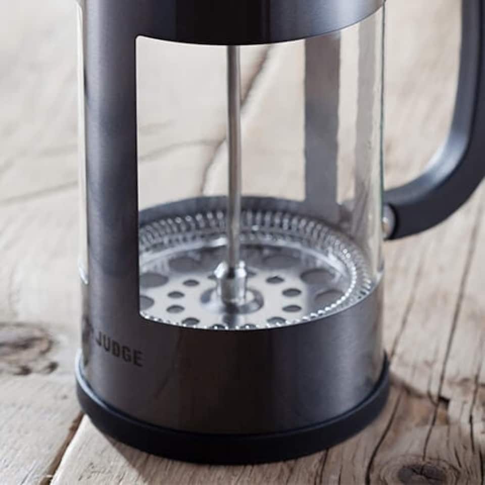 image 1 of Judge 8 Cup Glass Cafetiere Anthracite
