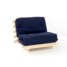 2ft6 Futon Mattress And Base Set in Navy