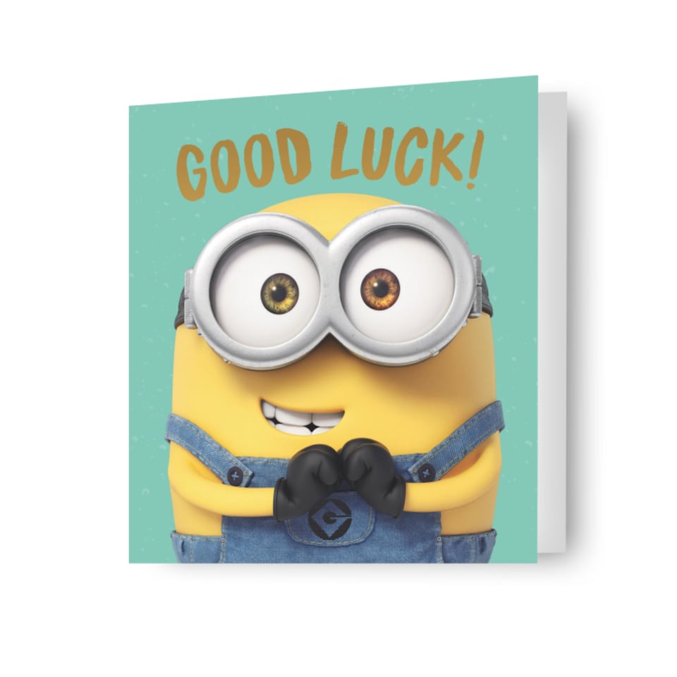 image 1 of Despicable Me Good Luck Card