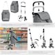 image 5 of Shopping Trolley 3-in-1 Foldable Cart with Cooler Bag