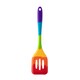image 1 of Taylor's Eye Witness Rainbow Silicone Slotted Turner