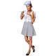 image 1 of Womens chef costume | White | black/white | 1