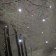 image 4 of 40 x 30cm Touch Operated Christmas Winter Avenue Fibre Optic Light Up Wall Canvas