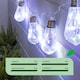 image 5 of Gardenwize 2m Solar LED Tubular Bulb String Lights Outdoor