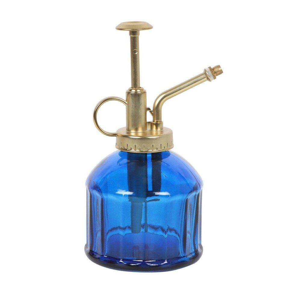 image 1 of Something Different Glass Plant Mister - Blue - One Size