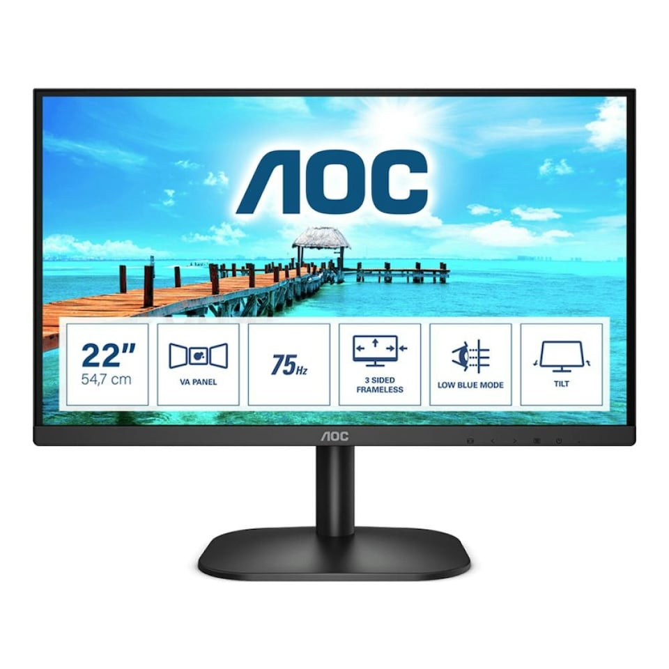 AOC B2 22B2H/EU 22" Full HD 4ms Monitor