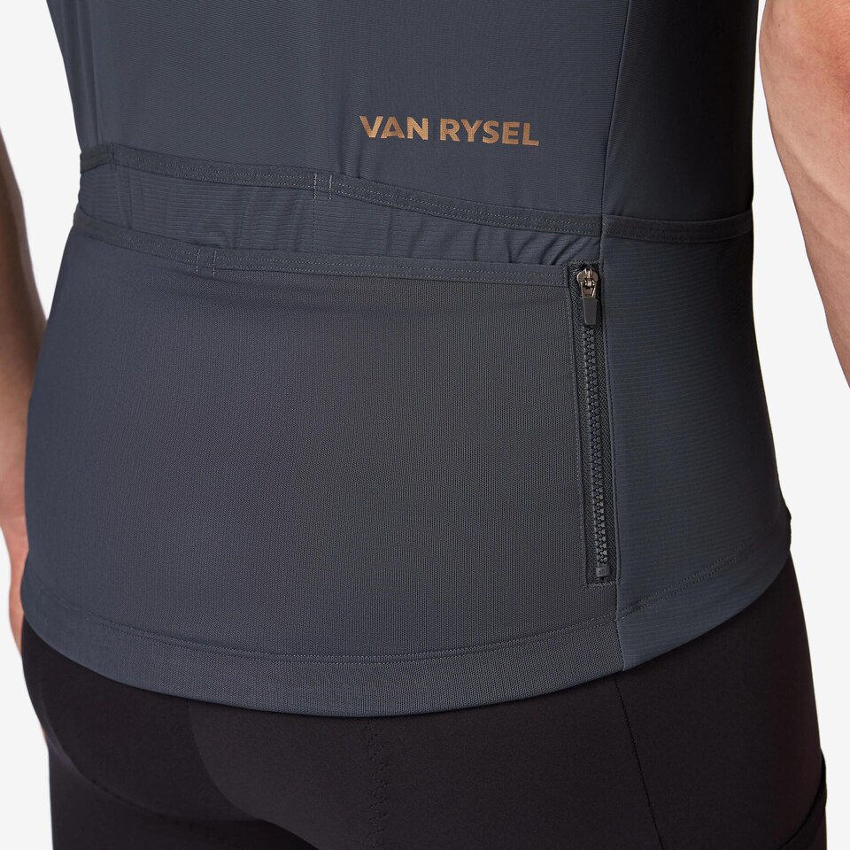 image 1 of Decathlon Unisex short-sleeved road cycling jersey for long distance, EDR ULTRA
