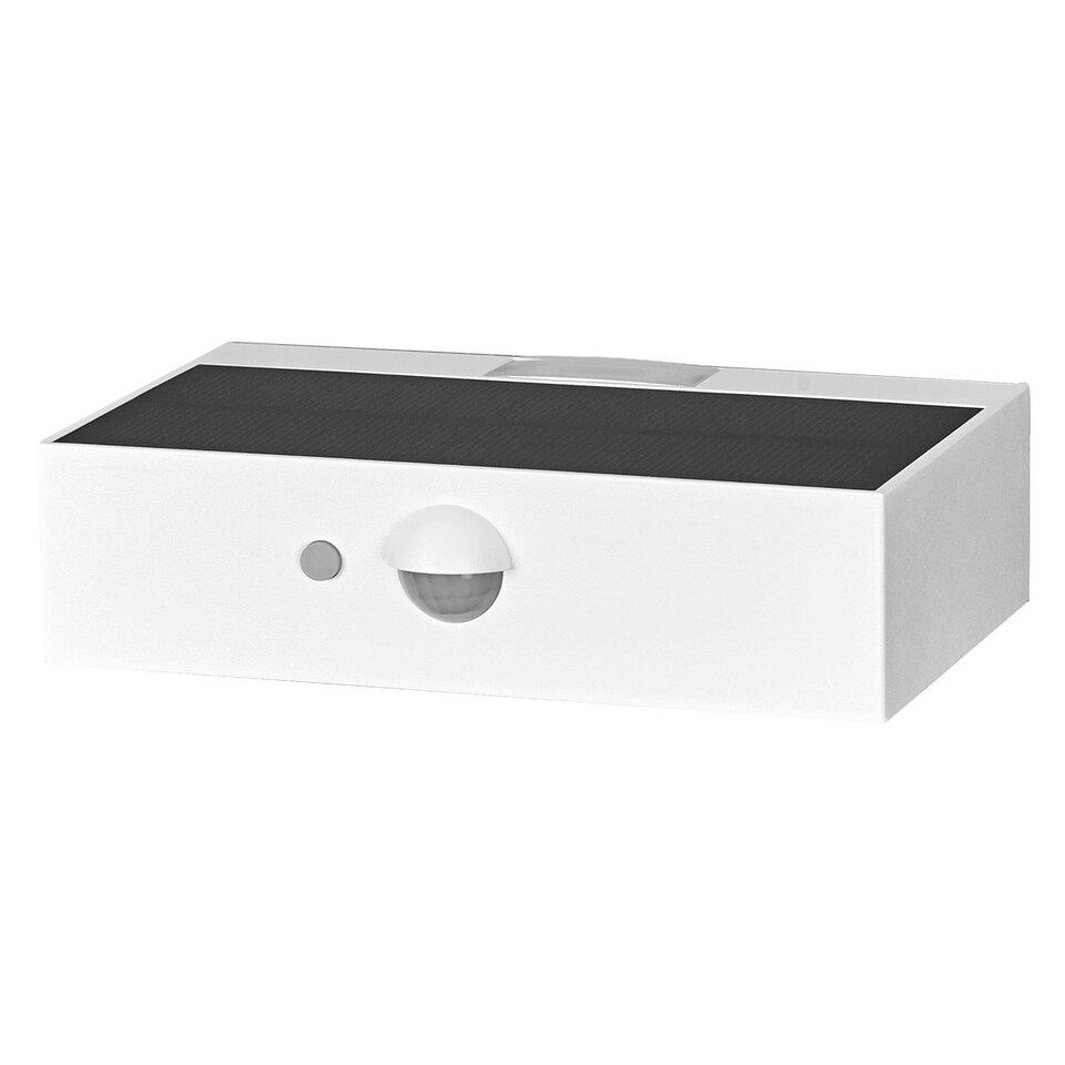 image 1 of OSRAM ENDURA Style Bricklume Solar Wall Light 3W White White