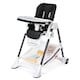 image 1 of COSTWAY Folding Baby High Chair Convertible Infant Portable Dining Highchair-Black