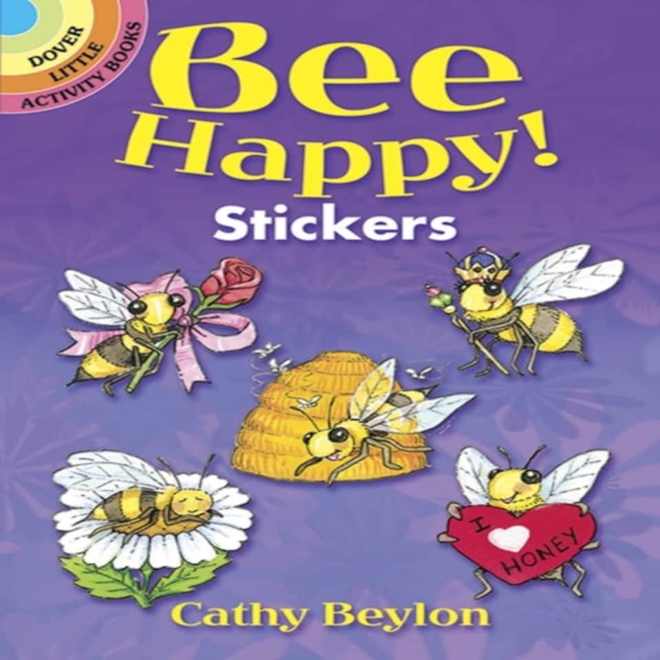 Bee Happy Stickers