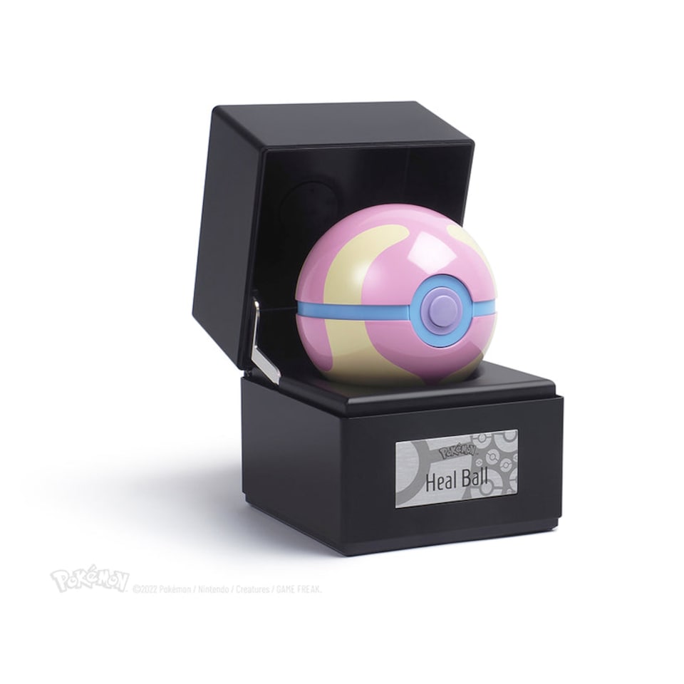 image 1 of Pokémon Die-Cast Heal Ball Replica | Pink