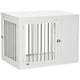 image 1 of PawHut Furniture-Style Dog Crate End Table w/ 2 Doors, for Medium & Large Dogs
