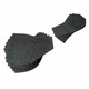image 2 of ARMA Corrective Lined Horse Half Pad - Black - 17in - 18in