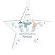 image 1 of Personalised Polar Bear Christmas Star Ornament