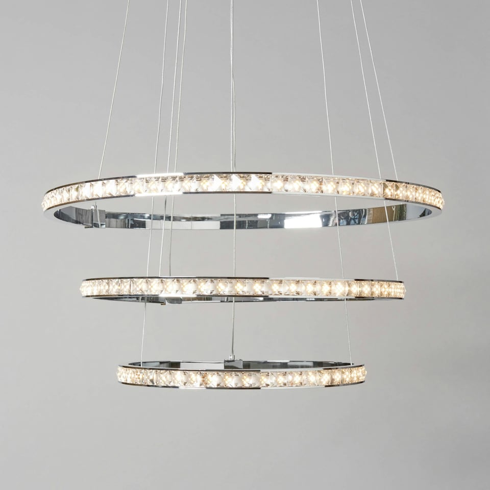 image 1 of BHS Comet Pendant, Chrome