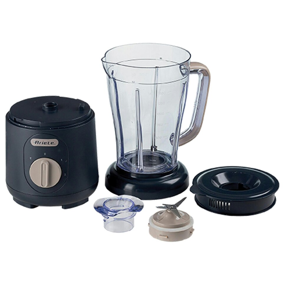 image 1 of Ariete ARPK49 Breakfast Line Table Blender & Hand Blender Set, Grey