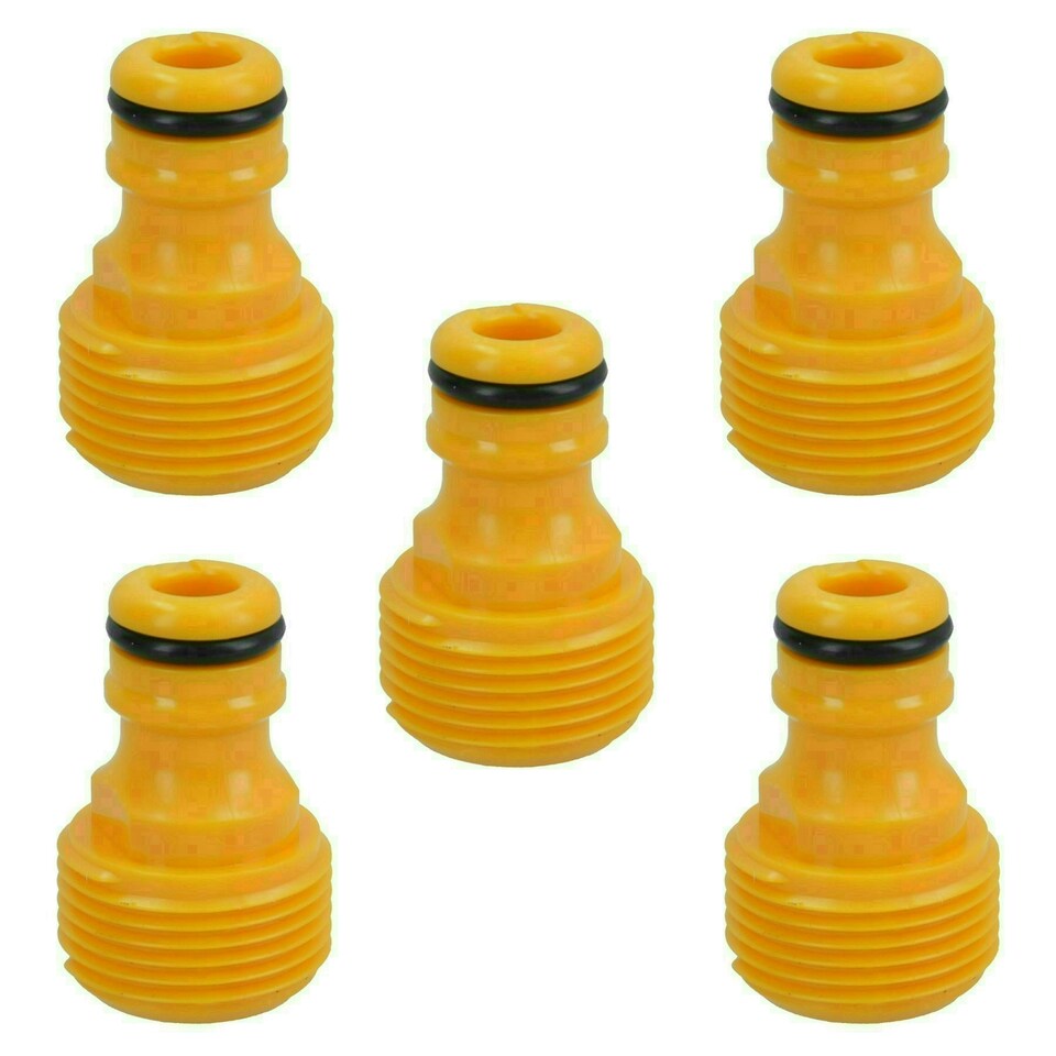 image 1 of Hozelock Accessory Adaptor Connector 3/4in BSP Sprinkler Female to Male 5PK