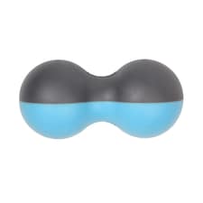 Fitness Mad Peanut Massage Ball - Light Blue/Grey - One Size