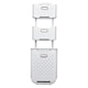 image 4 of Living and Home 3-Tier Foldable Laundry Baskets with Casters,L