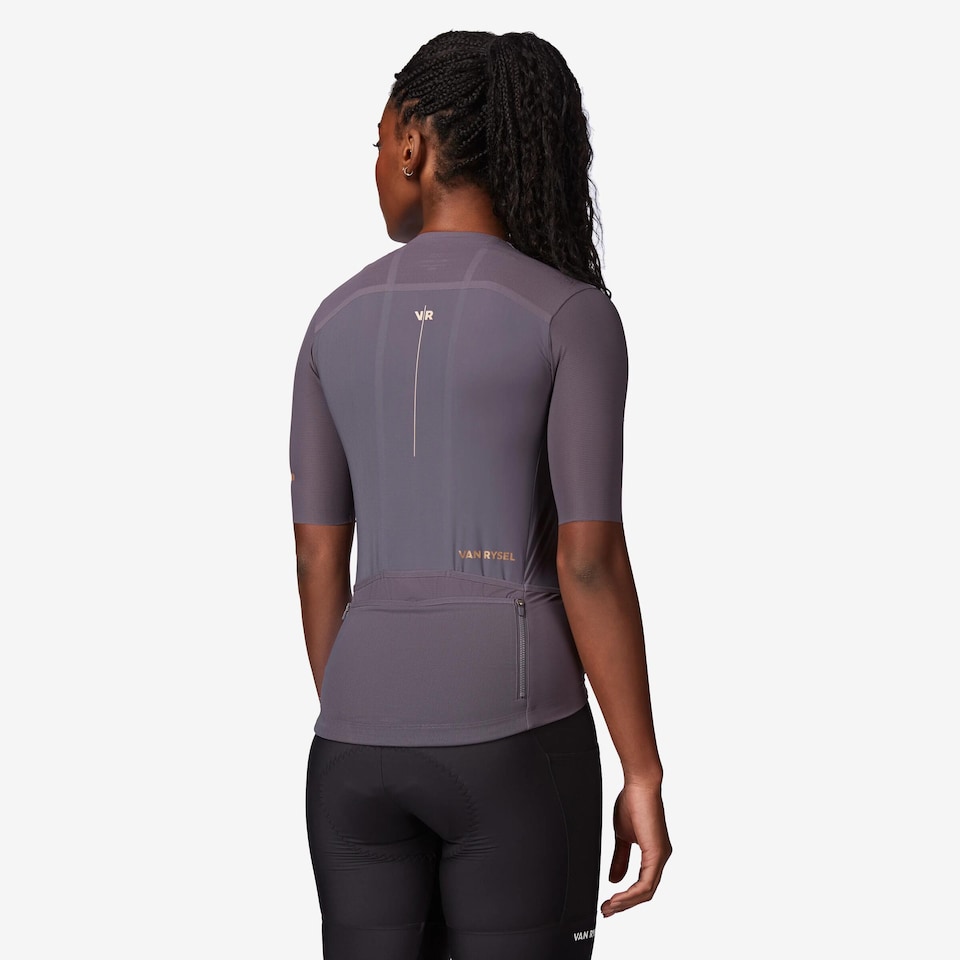 image 1 of Decathlon Unisex long-distance road cycling short-sleeved jersey, EDR Ultra