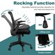 image 5 of COSTWAY Ergonomic Mesh Office Chair Height Adjustable Black Black