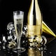 image 3 of Clear Plastic Champagne Tulip Flutes 100ml - Pack of 10
