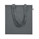 image 2 of MidOcean Bente Organic Cotton Shopper Bag - Stone Grey - One Size Blue
