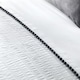 image 2 of Serene Pom Pom Duvet Cover Set Grey